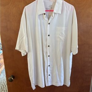 Tommy Bahama Men's Ivory Button-Down Shirt
